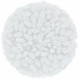 Czech DropDuo Perlen 3x6mm Chalk white matted 03000/84110